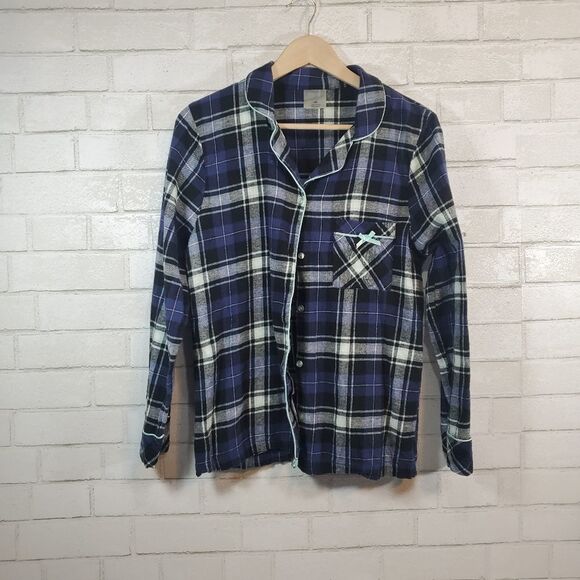 Soft Sensations button down pajama top - Picture 1 of 13